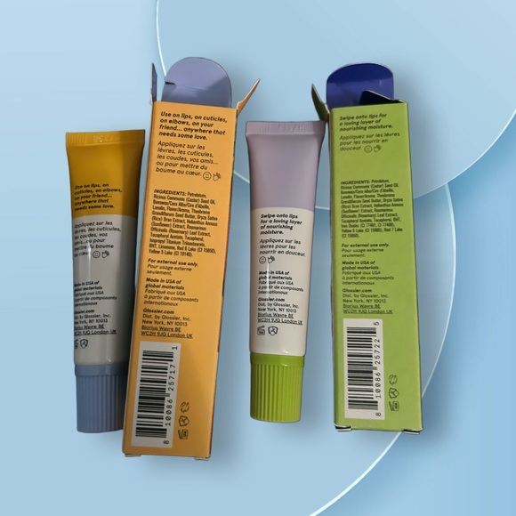 *🆕📦*NEW* GLOSSIER | 2️⃣FULL| Fruit duo Balm Dotcom - Mango & Wild Fig - Picture 3 of 16